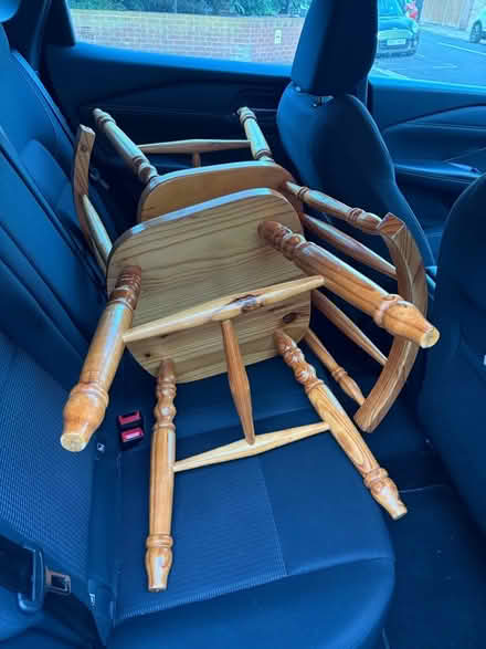 Photo of free 4 Kitchen chairs (Chiswick W4) #2