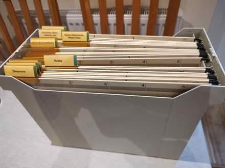 Photo of free Box File with carrying handle (Tilekiln TN38) #1