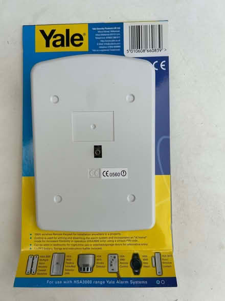 Photo of free Yale HSA 3000 wireless keypad and smoke sensor (The Grange Estate SG6) #3