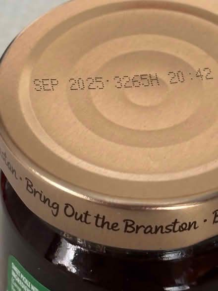 Photo of free Branston pickle close to BB date (Lower Weston) #2