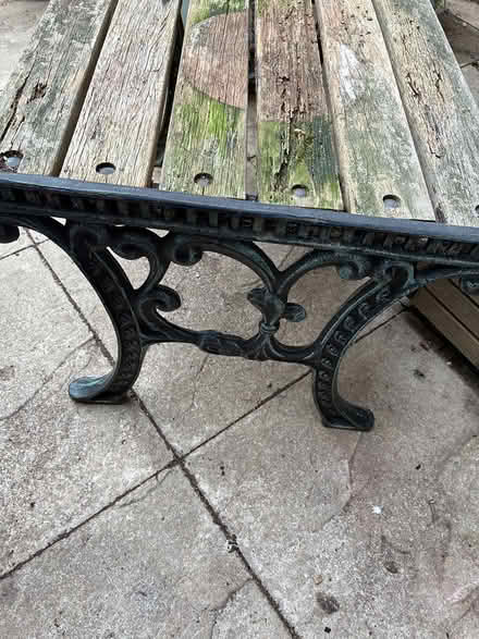 Photo of free Small wrought iron table (Billericay) #2