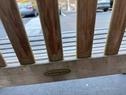 Photo of free Teak Wooden Bench (Kirkland) #3