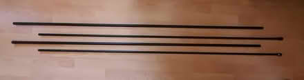 Photo of free Black metal curtain rails x2 (Loanhead EH20) #4