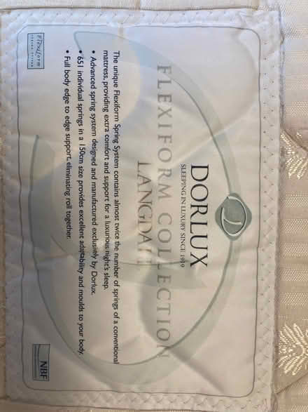 Photo of free Double Mattress (Burnbanks CA10) #1