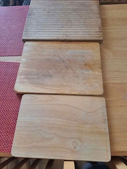 Photo of free 3 wooden chopping boards (Charminster BH8) #3
