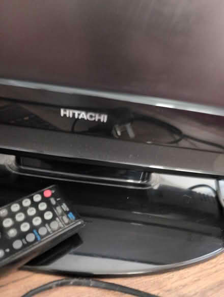 Photo of free Hitachi 26" TV and remote (TN38 - St. Leonards) #2