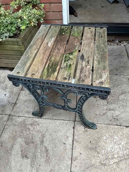 Photo of free Small wrought iron table (Billericay) #1