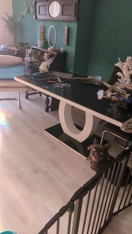 Photo of free Glass top table (Bromley North BR1) #1