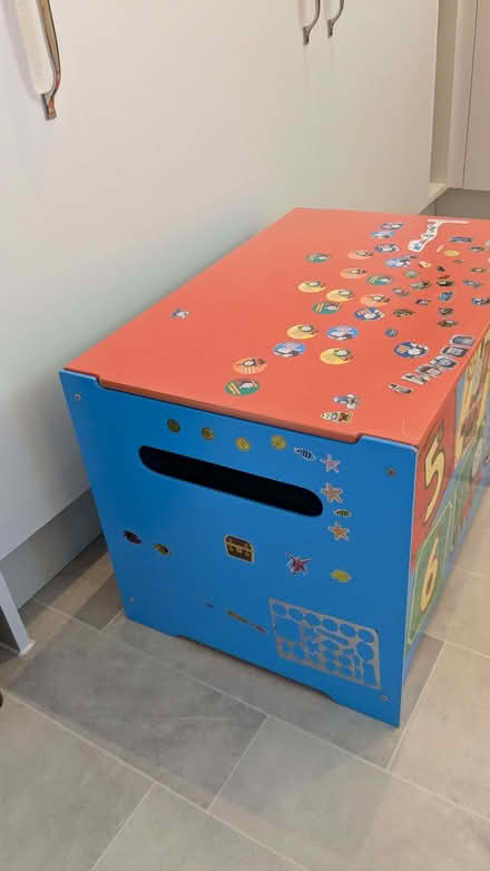Photo of free Thomas the tank engine toy box (Midsomer Norton) #1