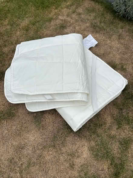 Photo of free Two IKEA Single mattress toppers (Chichester PO19) #1
