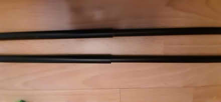 Photo of free Black metal curtain rails x2 (Loanhead EH20) #1