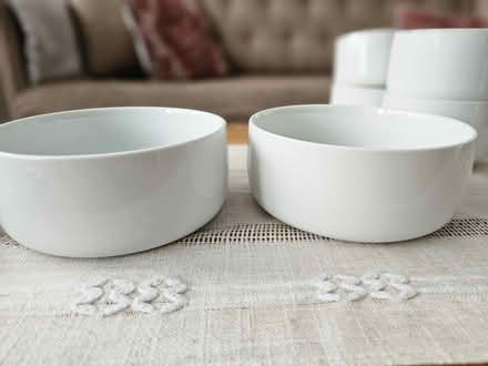 Photo of free 2x white bowls (HA3 Harrow) #2