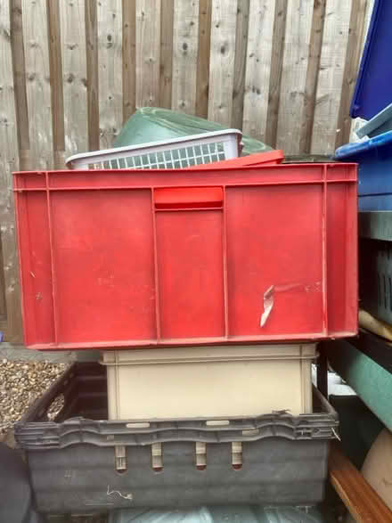 Photo of free Plastic storage boxes (Chesterfield S41) #4