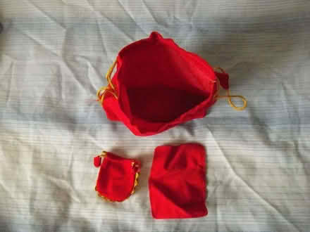 Photo of free Indian Red Potli Bag for women plus two mini ones (Grange Court E10) #1