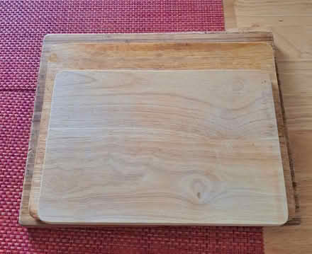 Photo of free 3 wooden chopping boards (Charminster BH8) #2