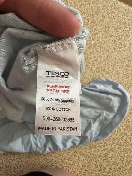 Photo of free 2 Moses basket sheets (Maidstone ME15) #2