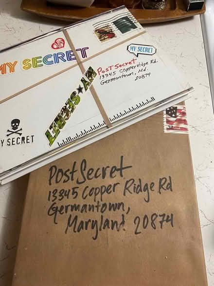 Photo of free Post secret books (2) (Leaside) #1