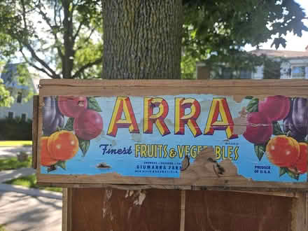 Photo of free Vintage fruit box (60202) #1