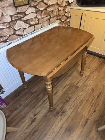 Photo of free Pine table and chairs (Huntley GL19) #3