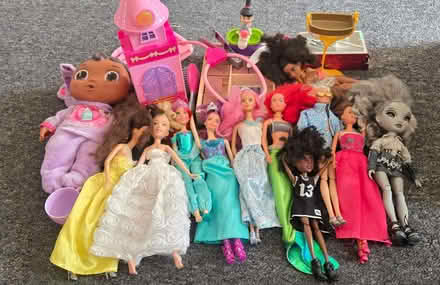 Photo of free Mix of girl dolls including Barbie, Shadow high, Mc maffin, (Earls Court SW5) #2