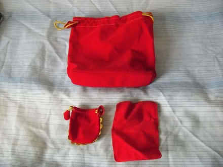 Photo of free Indian Red Potli Bag for women plus two mini ones (Grange Court E10) #2