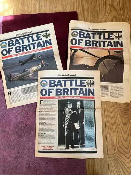 Photo of free Commemorative Battle of Britain newspapers (The Triangle Estate RH15) #3