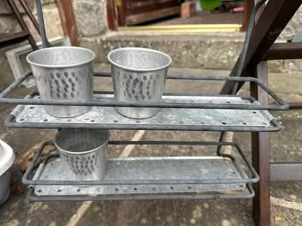 Photo of free Small Metal Hanging Shelves (Middleton DE4) #1