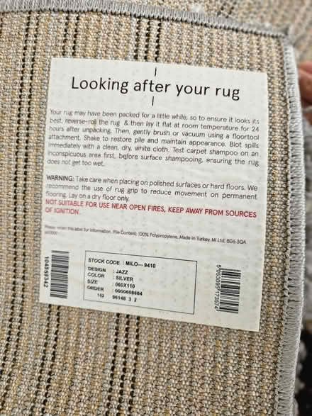 Photo of free 2x small rugs (HA3 Harrow) #2