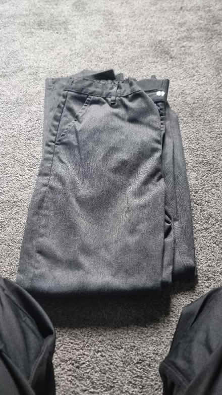 Photo of free 2 x Pairs Grey School Trousers (Lightwood ST3) #1