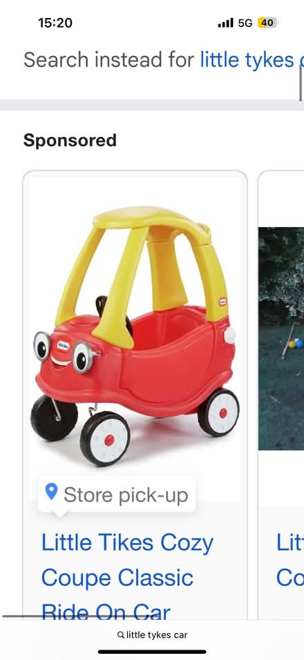 Photo of Little tykes car (Chapel Allerton LS7) #1