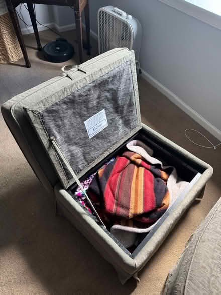 Photo of free Chair and Ottoman (Rochester) #2