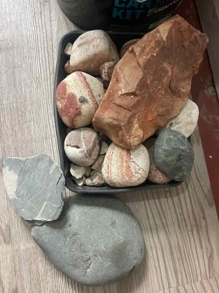 Photo of free Fish tank stones (Chessington KT9) #1