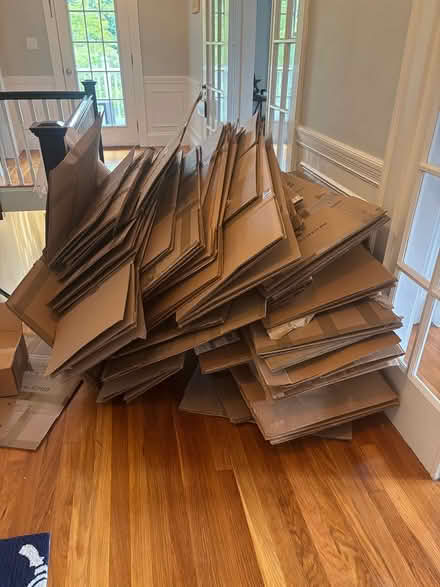 Photo of free Approximately 50 moving boxes (Newton center) #1