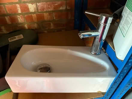 Photo of free Toilet, concealed cistern and small washbasin (Chalgrove OX44) #1