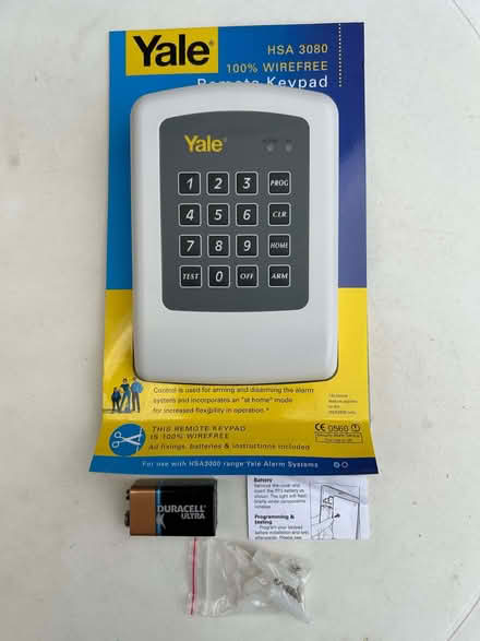 Photo of free Yale HSA 3000 wireless keypad and smoke sensor (The Grange Estate SG6) #1