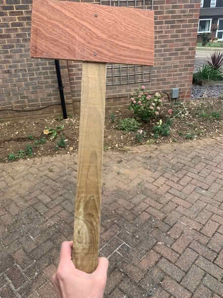 Photo of free Wooden signposts (Rooks Nest SG1) #3