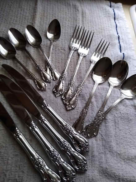 Photo of free Stainless Flatware (Livonia) #1