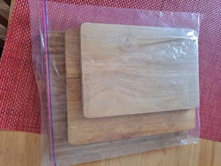 Photo of free 3 wooden chopping boards (Charminster BH8) #4
