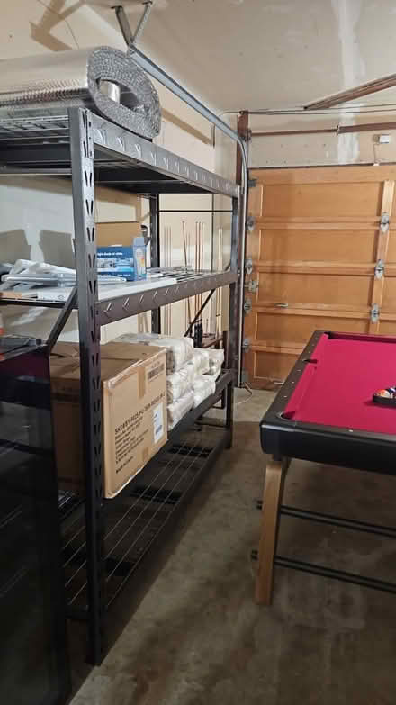 Photo of free Metal storage shelves (Mountain View, CA) #1