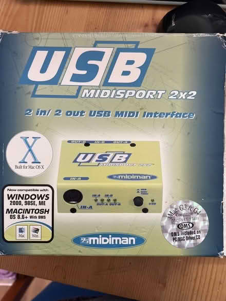 Photo of free Old USB midis port midi interface (Wisewood S6) #1