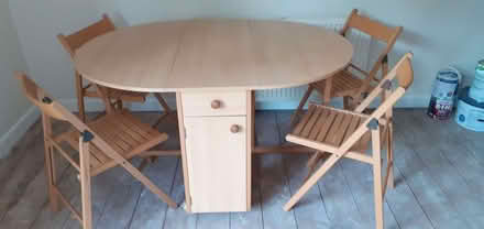 Photo of free Dinning table and four chairs (Eastville BS5) #1