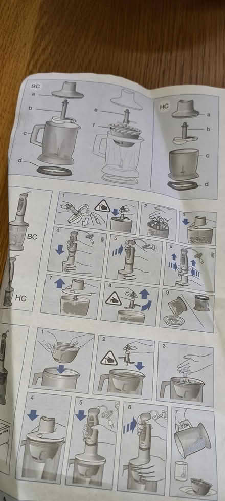 Photo of free Hand held mixer with lots of gadget (South Normanton near J28 M1) #1