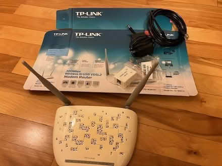 Photo of free electronics accessories and router (Tunney's Pasture) #1