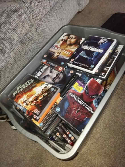 Photo of free Box of 50+ dvds (Milnsbridge HD3) #1