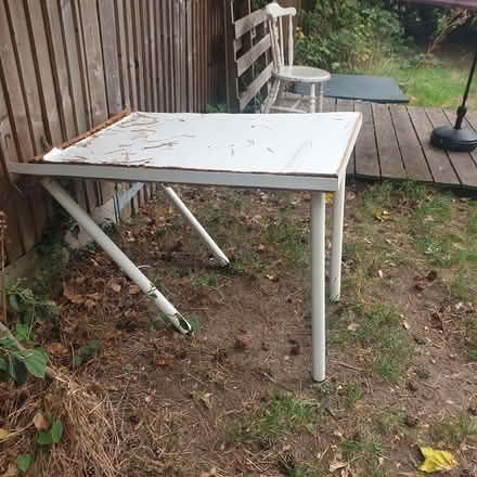 Photo of free Metal table legs IKEA (Farncombe near Guildford) #1