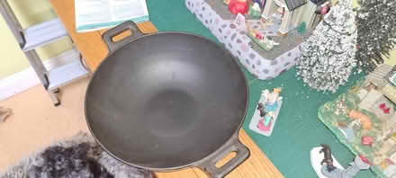Photo of free Cast iron Wok (South Normanton near J28 M1) #1