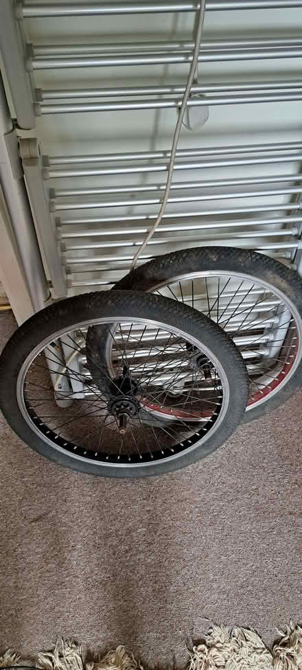 Photo of free bmx wheels (St Leonards TN38) #1