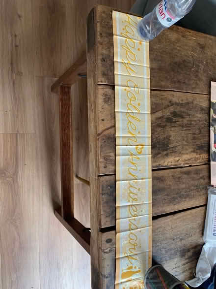 Photo of free Happy Golden wedding anniversary banner (Colwall Stone WR13) #1