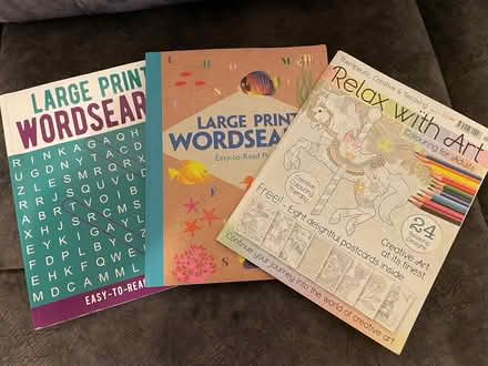 Photo of free Wordsearches and colouring book (Crawley RH10) #1