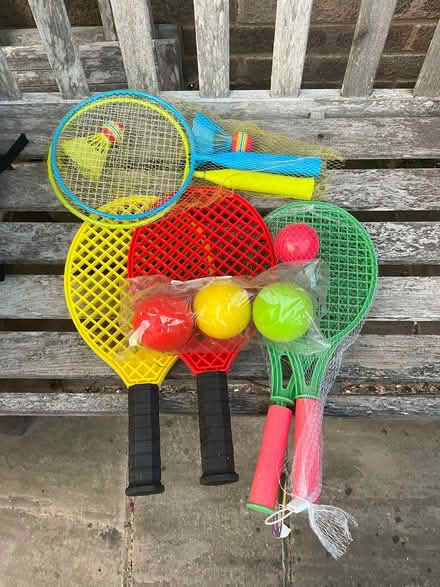 Photo of free Outdoor racquets balls and shuttlecocks (World's End RH15) #1